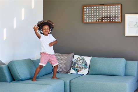 Kid Dancing In Living Room Dance Of The Butterfly Kids Art Canvas