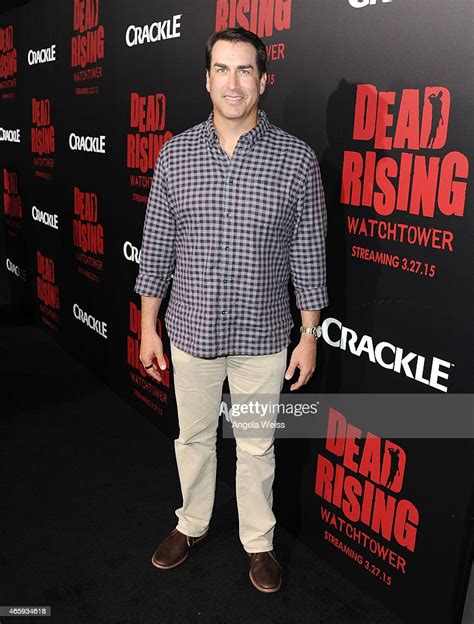 Actor Rob Riggle Arrives At The Premiere Of Crackles Dead Rising