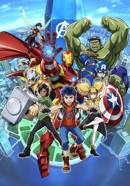 Marvels Avenger Anime Reveals Cast Premiere Date