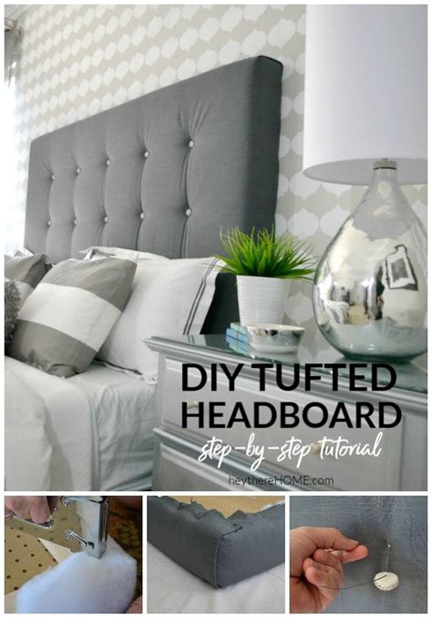 Diy Upholstered Headboard With Tufting For Under 200 Diy Headboard