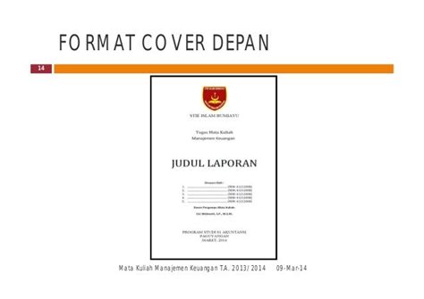 Contoh Cover Depan Tugas Kelompok - Contoh Jol