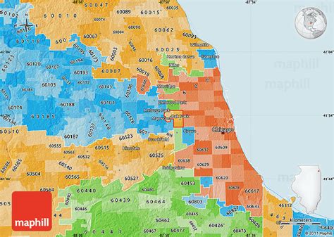 Political Shades Map Of Zip Codes Starting With 603