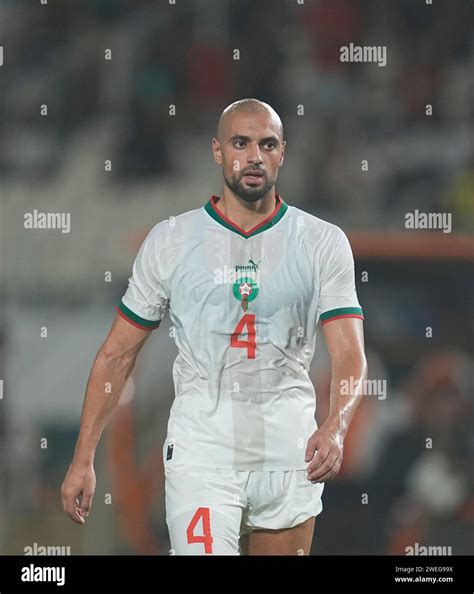 January Sofyan Amrabat Morocco During A African Cup Of