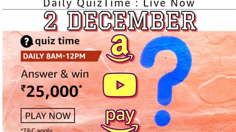 Amazon Quiz Today Answers Fun Zone Daily Quiz Time Amazon Win 25k