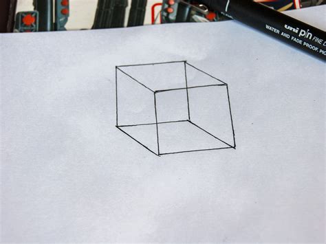 Draw a rectangle or square using the boxes. How to Draw a 3D Box: 14 Steps (with Pictures) - wikiHow