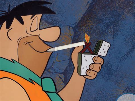 Lets See Fred Flintstone Smoke Winston Cigarettes In Color The Man