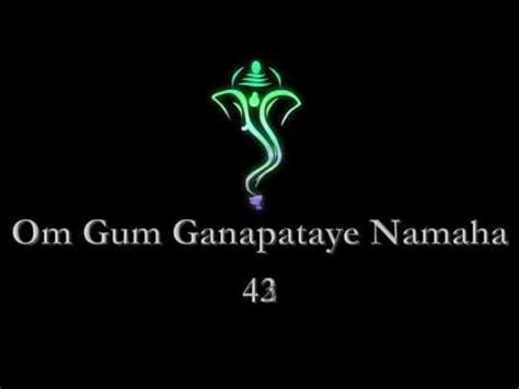 Om Gum Ganapataye Namaha 108 Mantra Mantras Gum Neon Signs