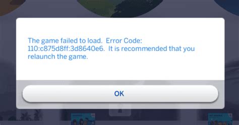 How To Troubleshoot Sims 4 Error Code 110