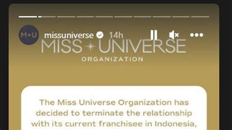 Lisensi Miss Universe Resmi Dicabut Untuk Indonesia Buntut Dugaan