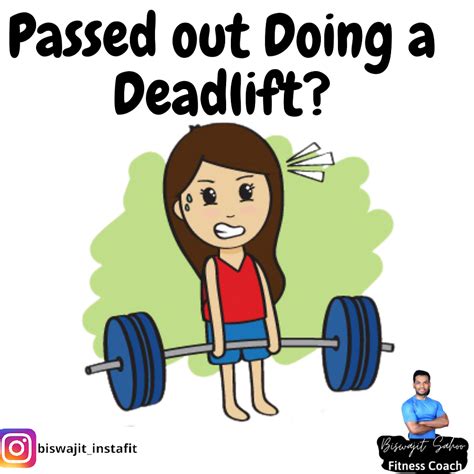 Passed Out Doing A Deadlift