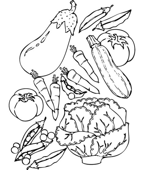 Vegetables are so good for you and part of every great meal. Vegetable Coloring Pages for childrens printable for free