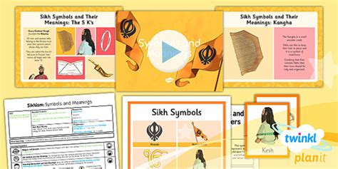 Sikhism for children doing their homework. RE: Sikhism: Symbols and Meanings Year 3 Lesson Pack 6