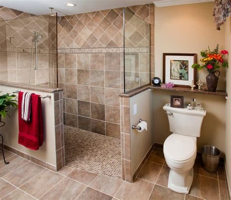 Walk in shower ideas no glass. 21 Small Walk in Shower No Door Ideas | Home Interiors