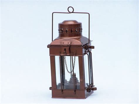 Oil lamps are a throwback to the past and a great way to have an independent source of lighting you can purchase oil lamps and oil locally, at your local home improvement center, or online at amazon. Wholesale Antique Copper Cargo Oil Lamp 11" Model Ship Assembled - Wholesale Antique Copper ...