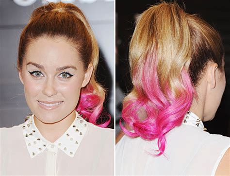 Celeb Trend Pink Dip Dye Hair Hairtrade Blog