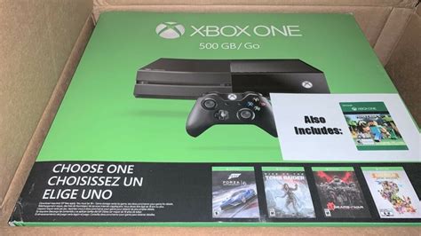 Microsoft Xbox One Day One Edition 500gb Sunless Console With Two Video