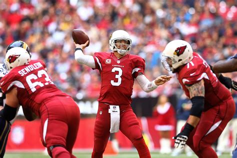 Carson Palmer By The Numbers Passing Stats By Route Revenge Of The Birds