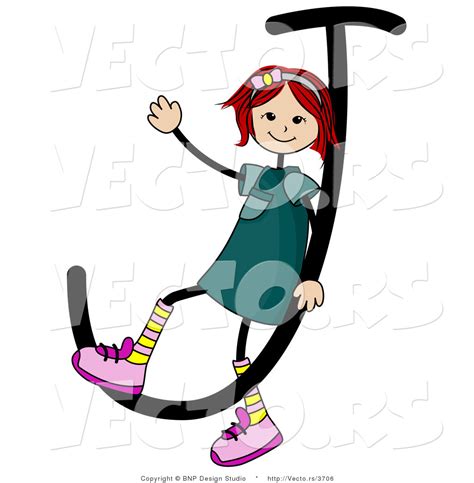 Well, we have a few ready for you right up next. Vector of an Alphabet Letter J with a Stick Figure Girl by ...
