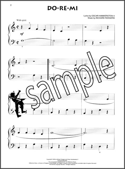 The Sound Of Music Beginning Piano Solo Play Along Volume 3 Sheet Music