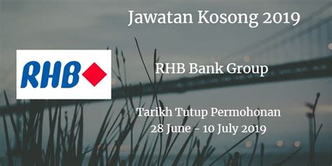 Great savings on hotels in johor bahru, malaysia online. Jawatan Kosong RHB Bank Group 28 June - 10 July 2019 ...
