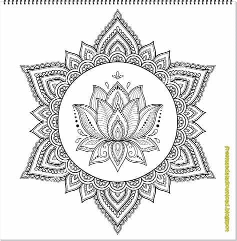 Dezember bringt das christkind die geschenke. Zeichnung Zu T„Towierung Lotus Und Mandala Lotus & Mandala ...