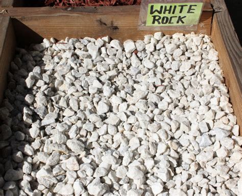 White Rock Decorative Rock Landscaping Rocks Rocks For