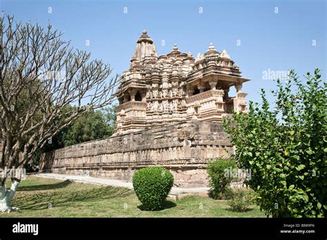 Chitragupta Temple Khajuraho India Stock Photo Alamy