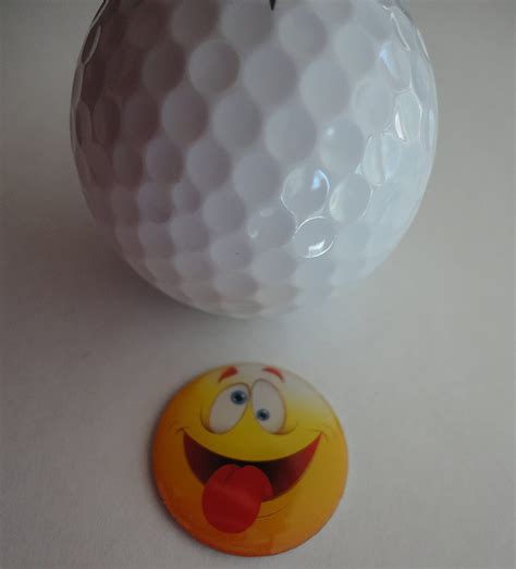 Review Crazy Emoji Golf Ball Marker And Magnetic Hat Clip
