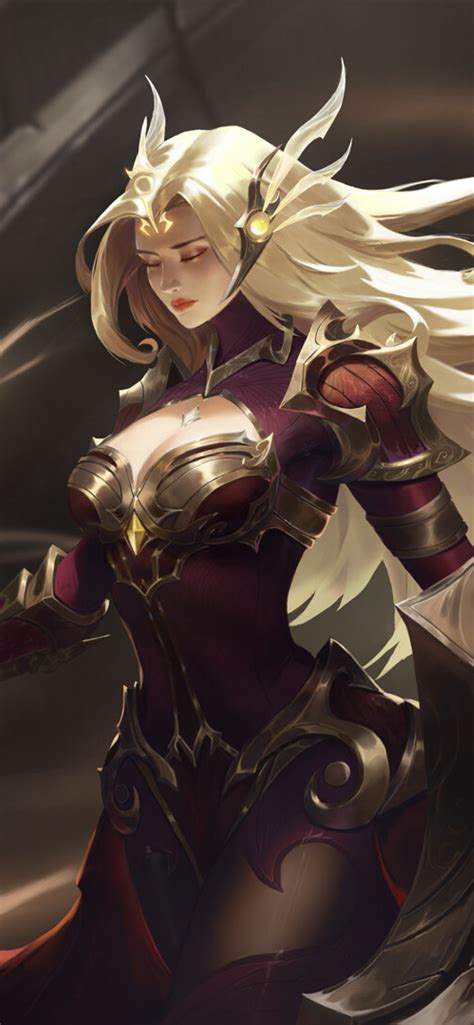 1242x2688 Leona In League Of Legends Iphone Xs Max Wallpaper Hd Games