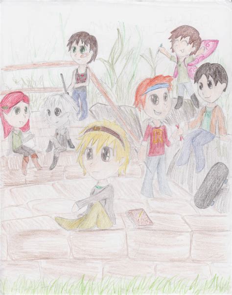 Chibi Crowd I By Shermansquiggly On Deviantart