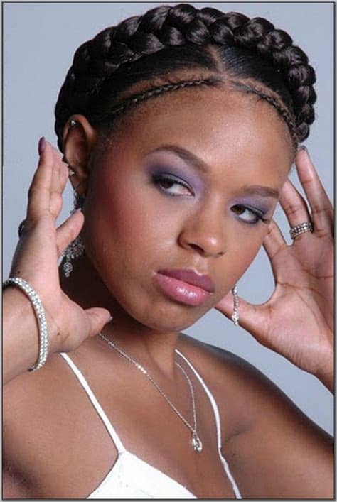 Black hair of african origin is very different from other hair types out there. Easy Braided Hairstyles For Natural Black Hair | Goddess ...