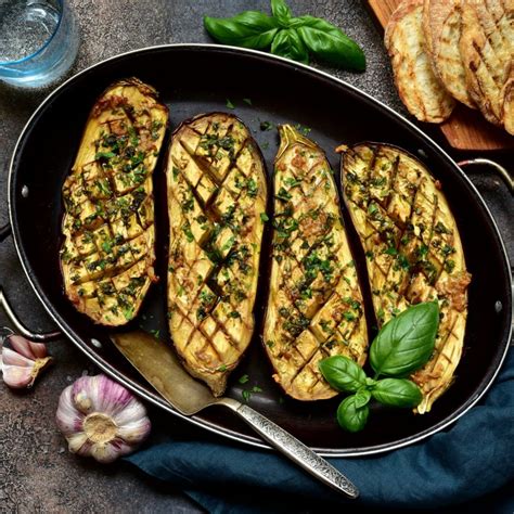 Recette aubergines au four ail et parmesan