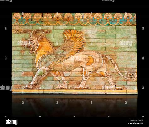 Ancient Persian Tile Panel Hi Res Stock Photography And Images Alamy