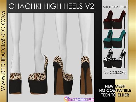 CHACHKI HIGH HEELS New Mesh Compatible With HQ Mod High Heels