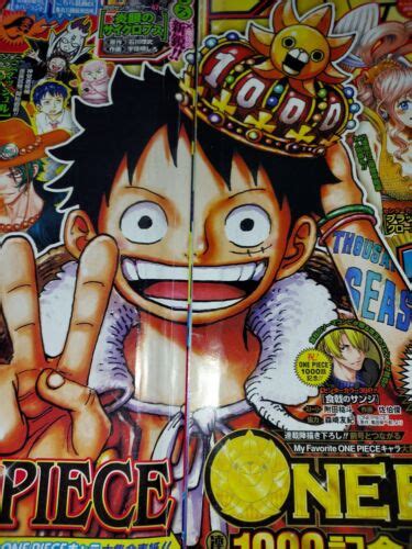 Weekly Shonen Jump One Piece Episode 999 1000 2021 34 56 Japan Manga