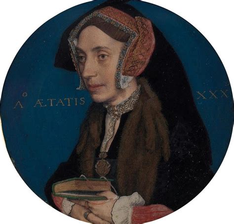 Portrait Of Margaret Roper 1505 1544 Painting By Hans Holbein The