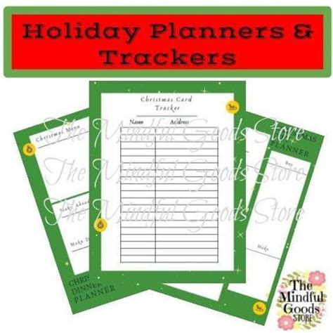 Organize The Holidays With These Christmas Planners Christmas T
