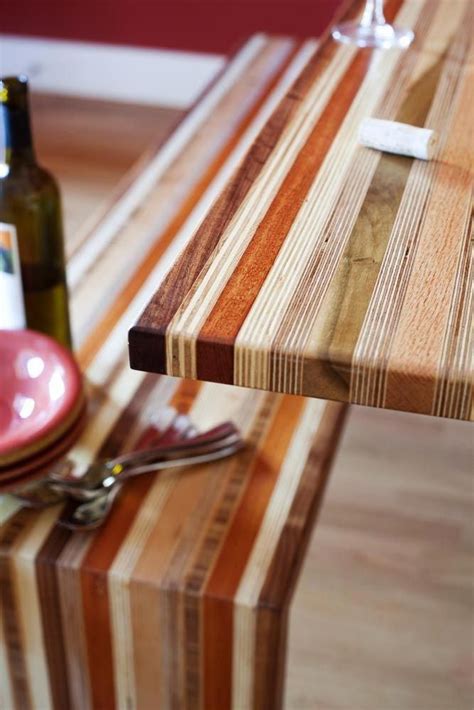 Scrap Wood Table And Bench Set Beautiful Love The Colours And