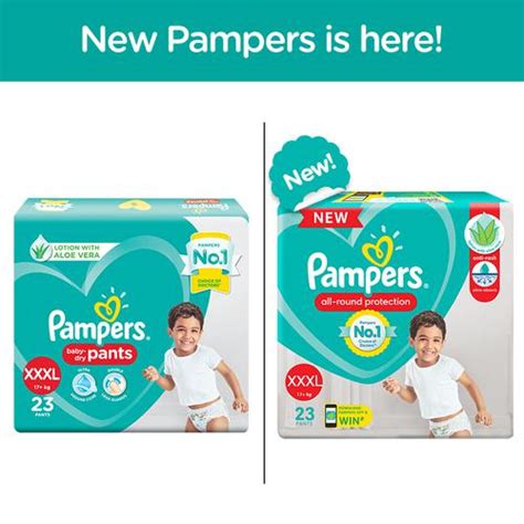 Buy Pampers All Round Protection Diaper Pants Lotion With Aloe Vera Ultra Absorb Core Xxxl