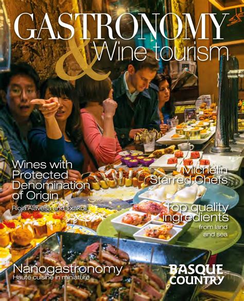 Gastronomy And Wine Tourism In The Basque Country By Dirección De