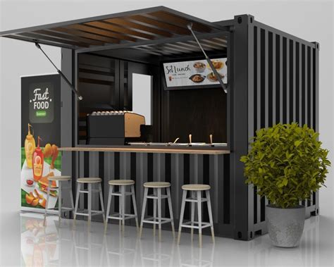 The franchise from abc franchises is well structured, managed and is set up to protect the. 3D 10ft Container Kiosk | CGTrader | Rumah kontainer ...
