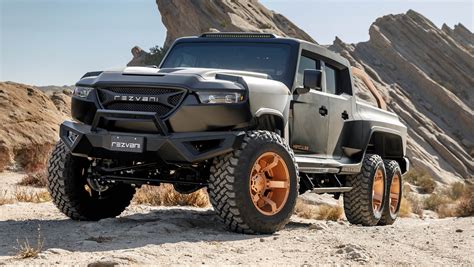 Meet The Jeep® Gladiator-Based 2021 Rezvani Hercules 6×6 ...