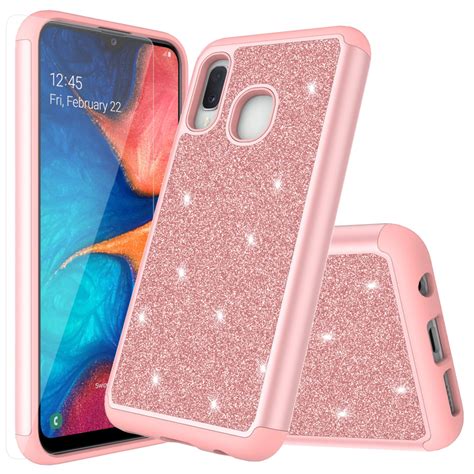 For Samsung Galaxy A20 A30 Gemstone Marble Case Phone Case Shock Proof