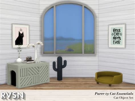 Purrr Fect Cat Essentials Set By Ravasheen At Tsr Sims 4 Updates