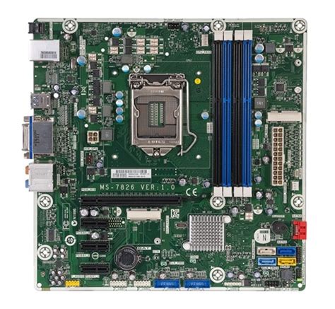 Hp And Compaq Desktop Pcs Motherboard Specifications Ms 7826 Kaili