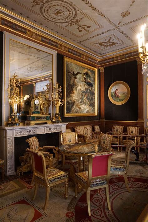 1 lite (1501) in primed with pearl glass. Château de Malmaison | Classical interior design, French ...