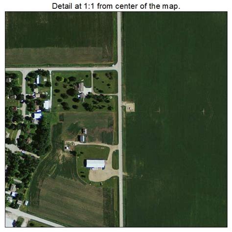 Aerial Photography Map Of Ralston Ia Iowa