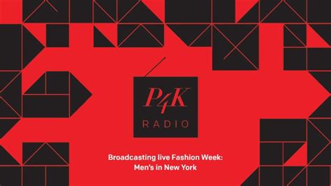 pitchfork radio broadcasting live from new york men s fashion week in february pitchfork