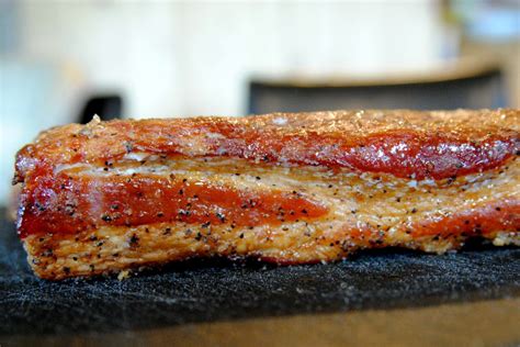 homemade bacon food and swine