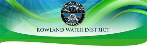 News From Rowland Water District